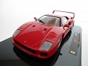 1:43 Hot Wheels Elite Ferrari F40 1987 Rojo